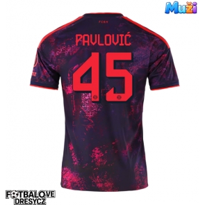 Bayern Munich Aleksandar Pavlovic #45 Alternativní Dres 2026-27 Krátký Rukáv Bayern Munich Aleksandar Pavlovic #45 Alternativní Dres 2026-27 Krátký Rukáv